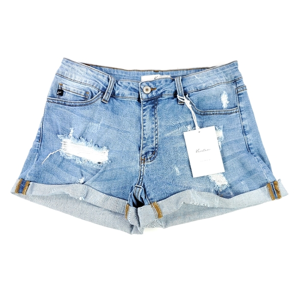 KanCan Shorts Women Denim Kancan High Rise Shorts Distress Poshmark